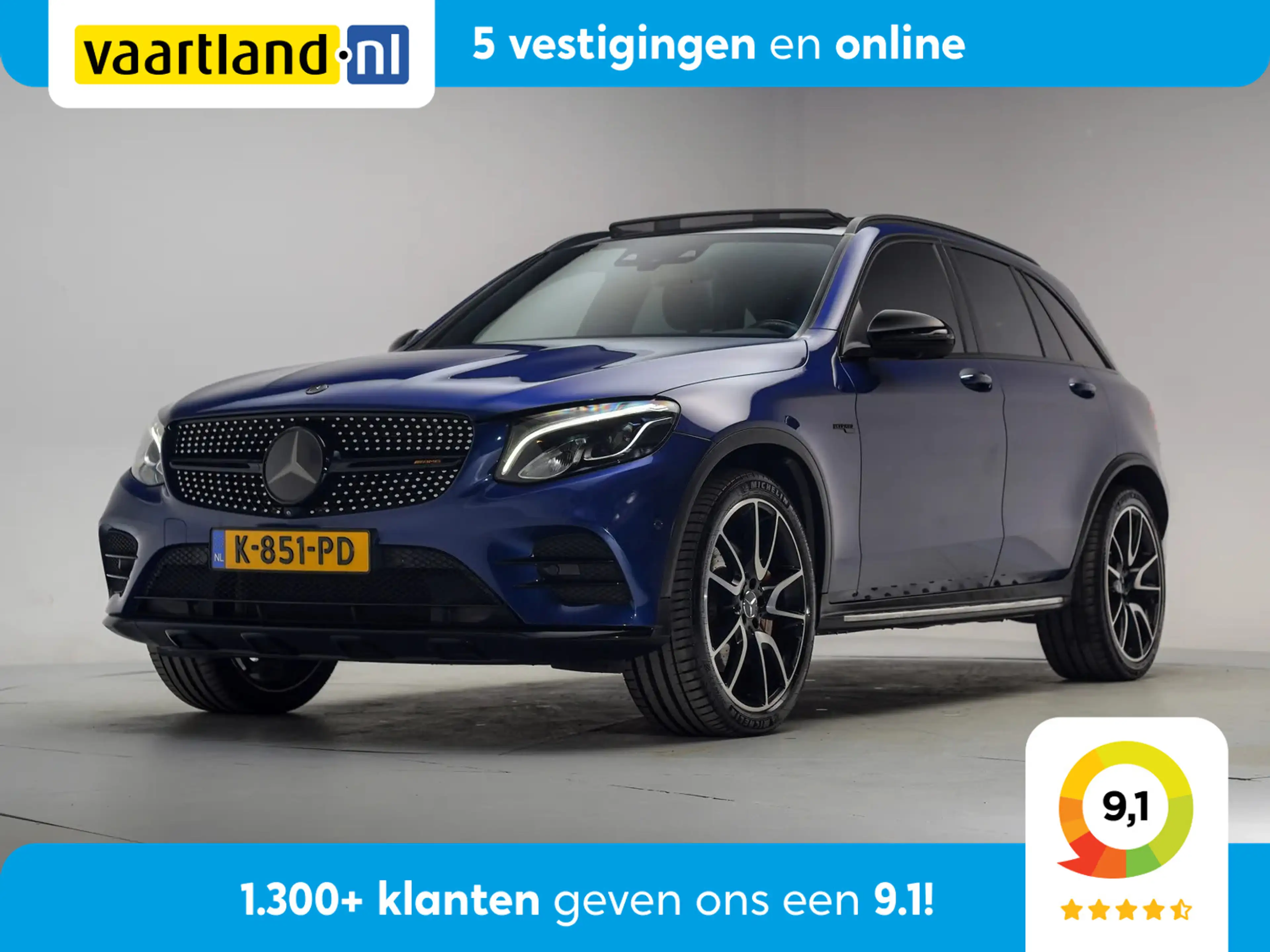 Mercedes-Benz GLC 43 AMG 4MATIC [ Panoramdak Luchtvering Burmester ]