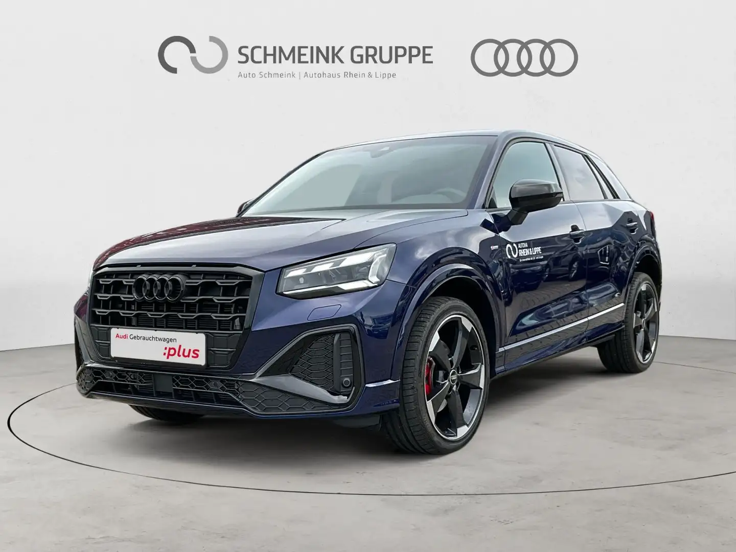 Audi Q2 35 TDI S-tronic 2xSline SONOS Matrix AHK Blau - 2