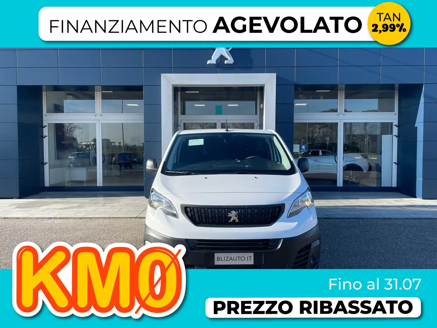 Peugeot Expert e premium long 136cv 50kwh IVA ESCLUSA Bianco - 2