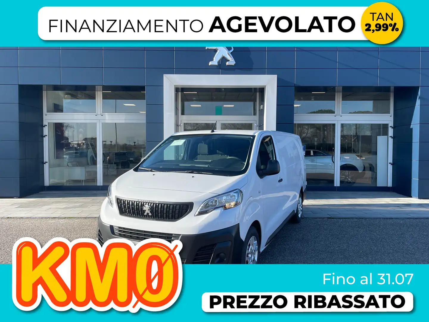 Peugeot Expert e premium long 136cv 50kwh IVA ESCLUSA Bianco - 1