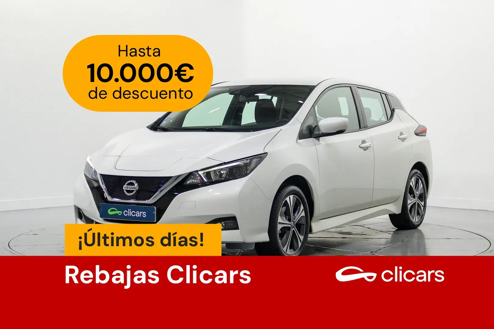 Nissan Leaf 62 kWh e+ Acenta Blanc - 1