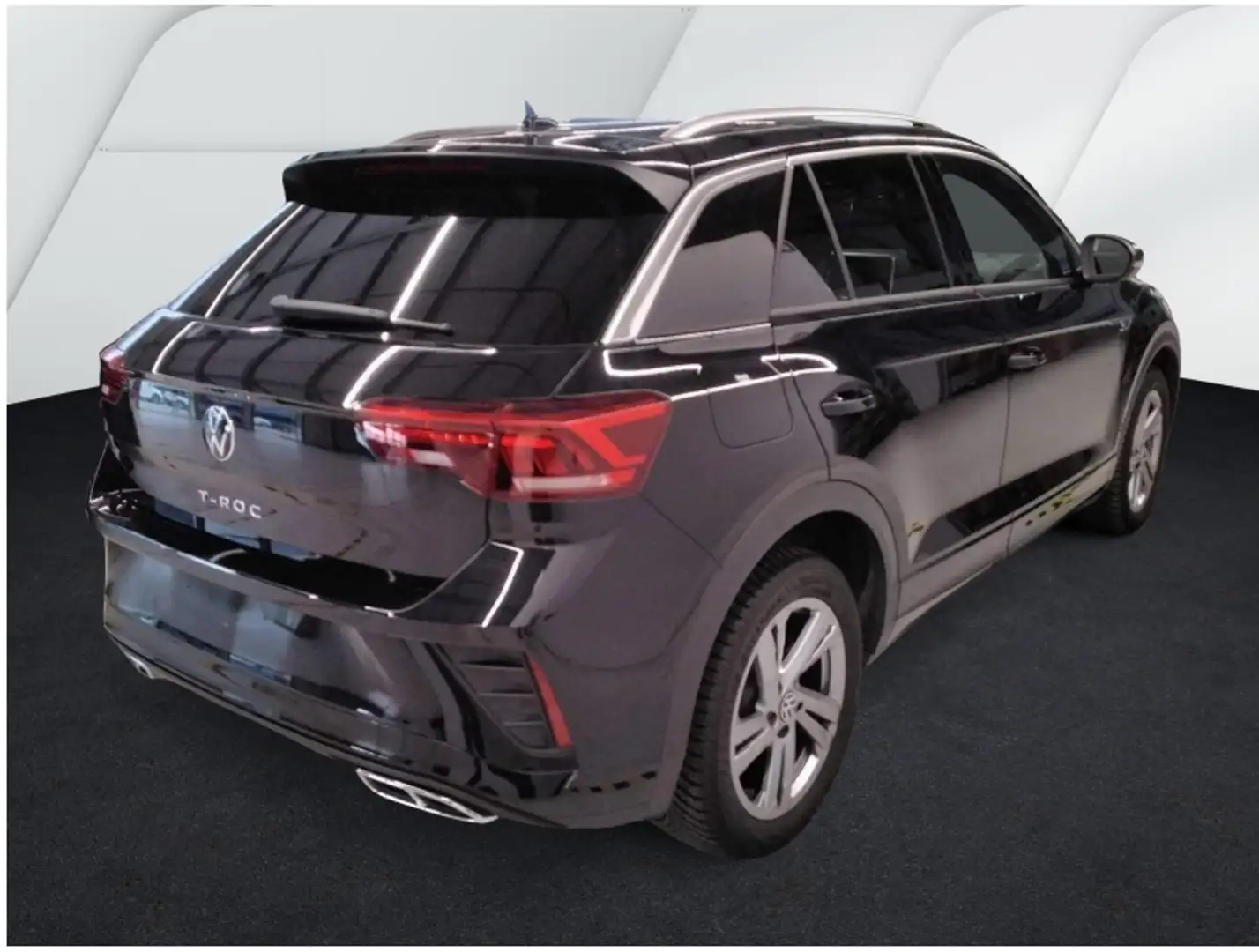 Volkswagen T-Roc R-Line 1.5l TSI 7-DSG KAMERA AHK Schwarz - 2