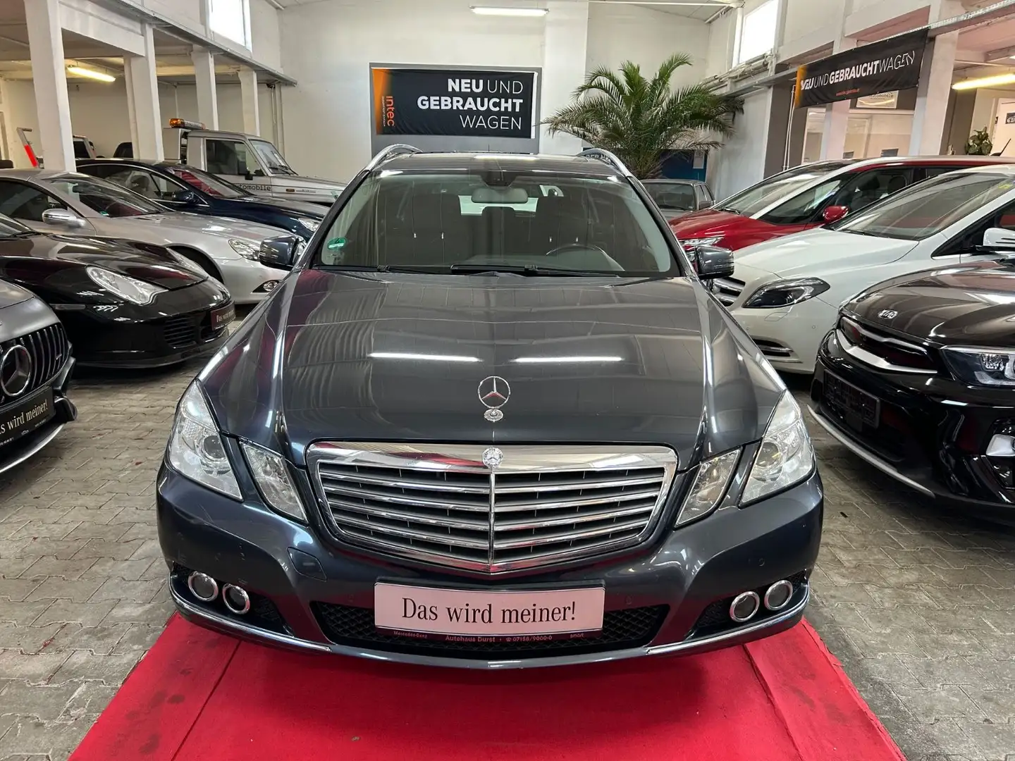 Mercedes-Benz E 200 T CGI BlueEff.*STEUERKETTE NEU*TÜV/KD NEU* Grau - 2