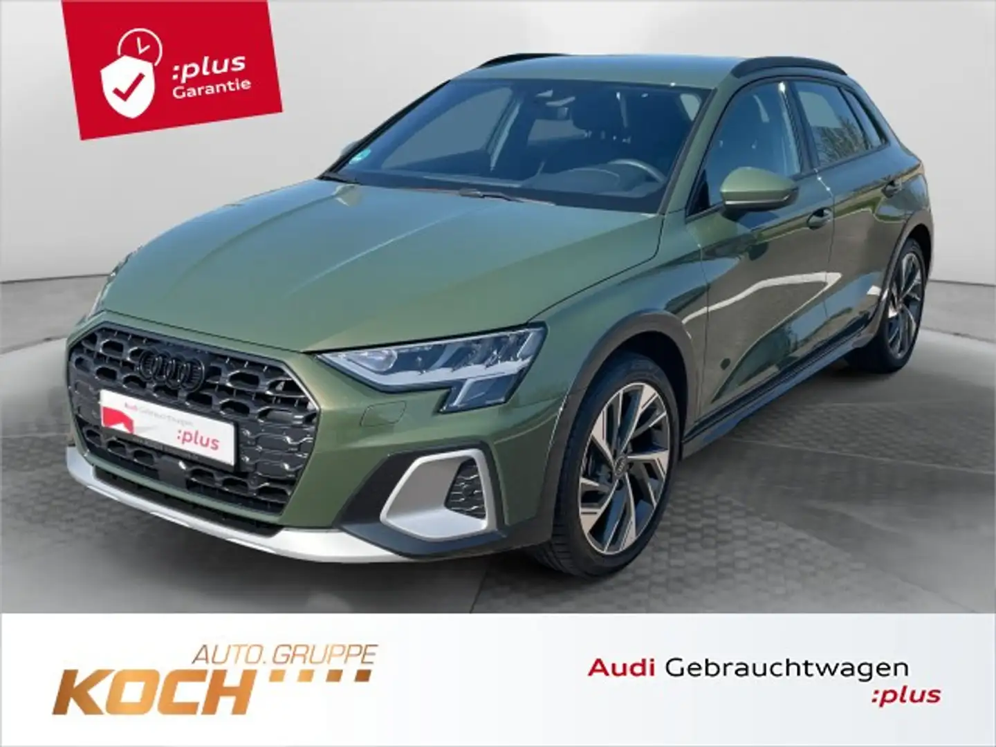 Audi A3 allstreet - Schalter - Benziner - RKamera - AHK - Grün - 1