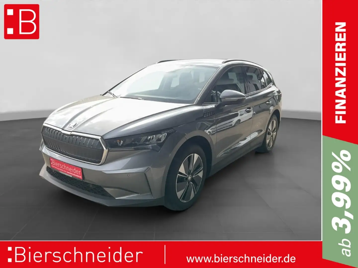 Skoda Enyaq 60 LED NAVI ACC KLIMA ALU 19 Grau - 1