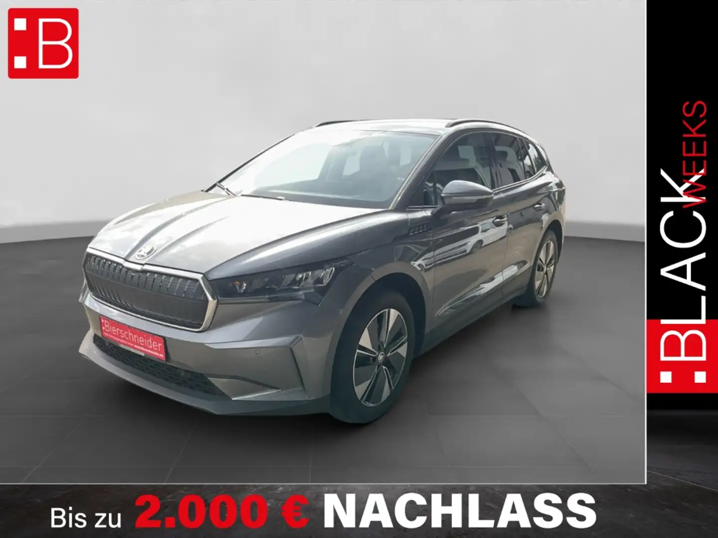 Skoda Enyaq 60 LED NAVI ACC KLIMA ALU 19 Grau - 1