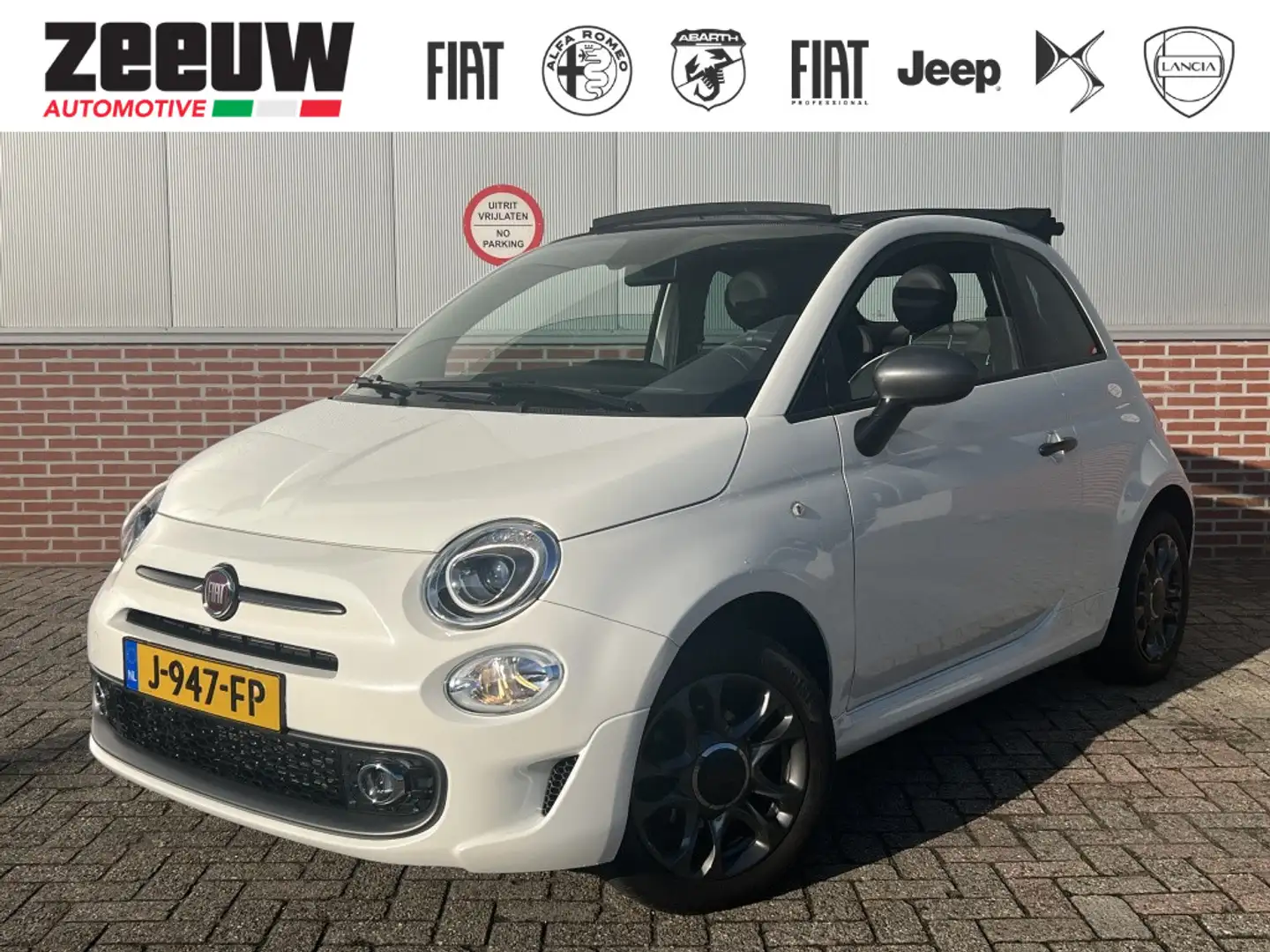 Fiat 500C 1.2 Rockstar 69 PK | Carplay | Clima | Cruise | PD Blanc - 1