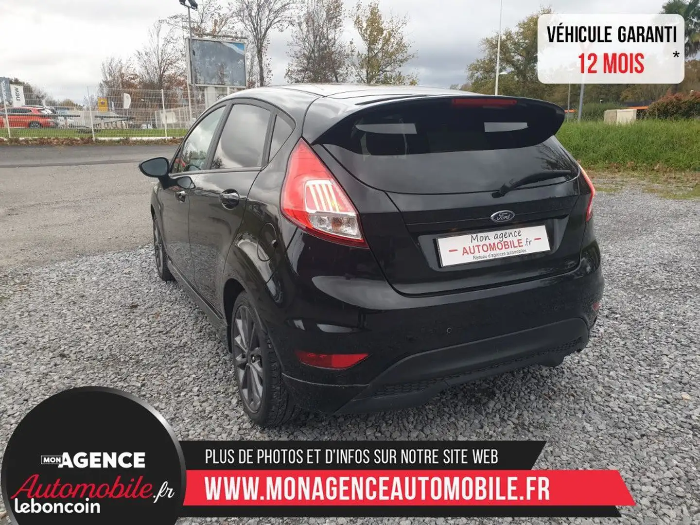 Ford Fiesta 1.0 ecoboost 125 s&s st-line 5p garantie 12 mois Noir - 2