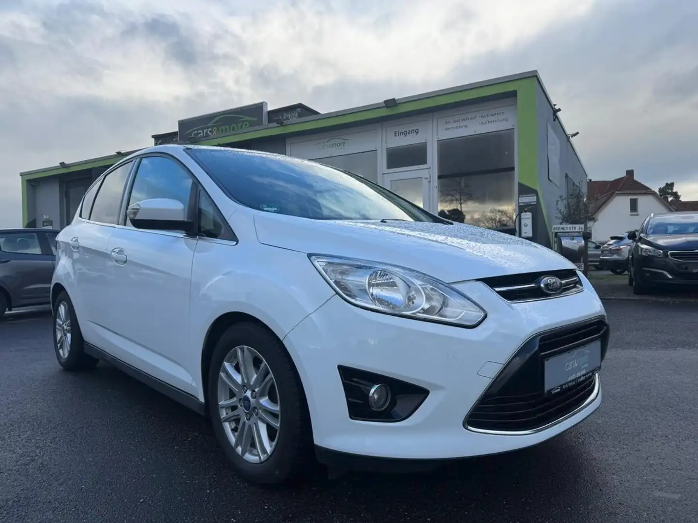 Ford C-Max Titanium Blanc - 1