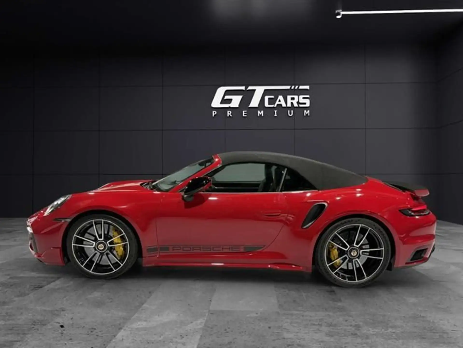 포르쉐 911 Turbo S Cabriolet 2021 빨강 사진 2