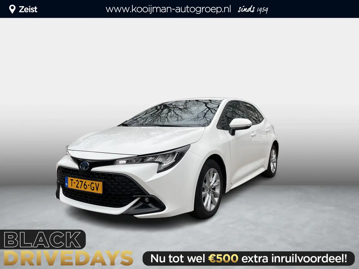 Toyota Corolla Hybrid 140 Active Blanc - 1