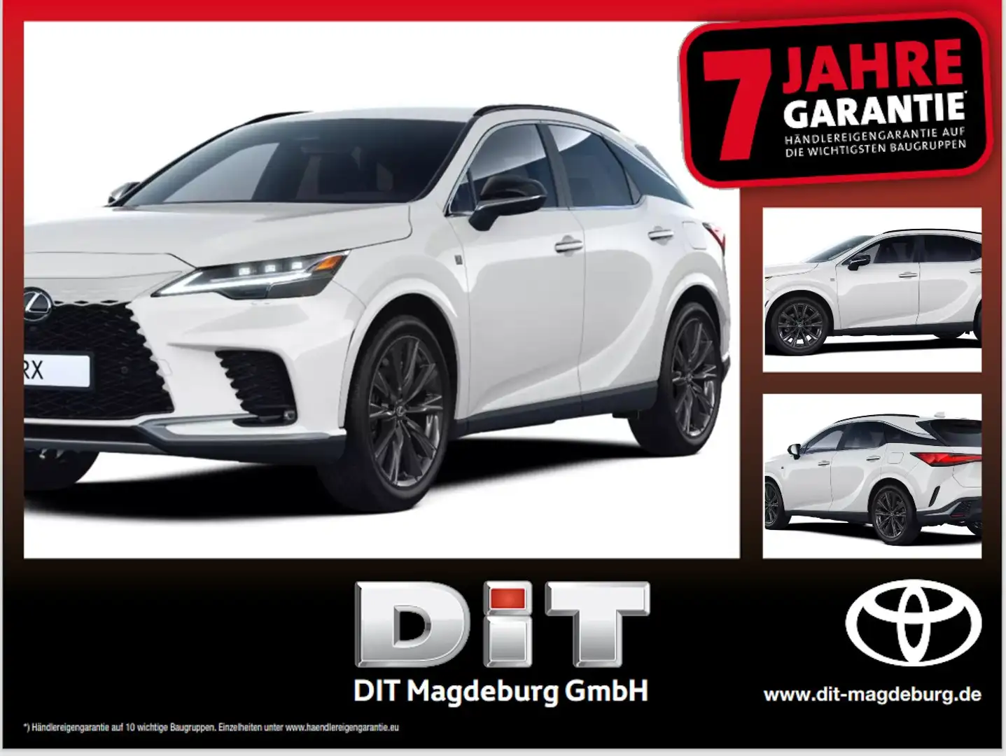 Lexus RX 350 h E-Four F-Sport Design ACC+LED+Navi Weiß - 1