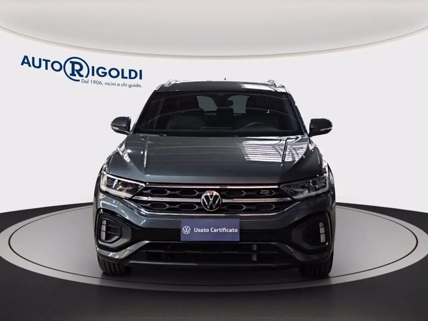 Volkswagen T-Roc 1.5 tsi r-line dsg Gris - 2