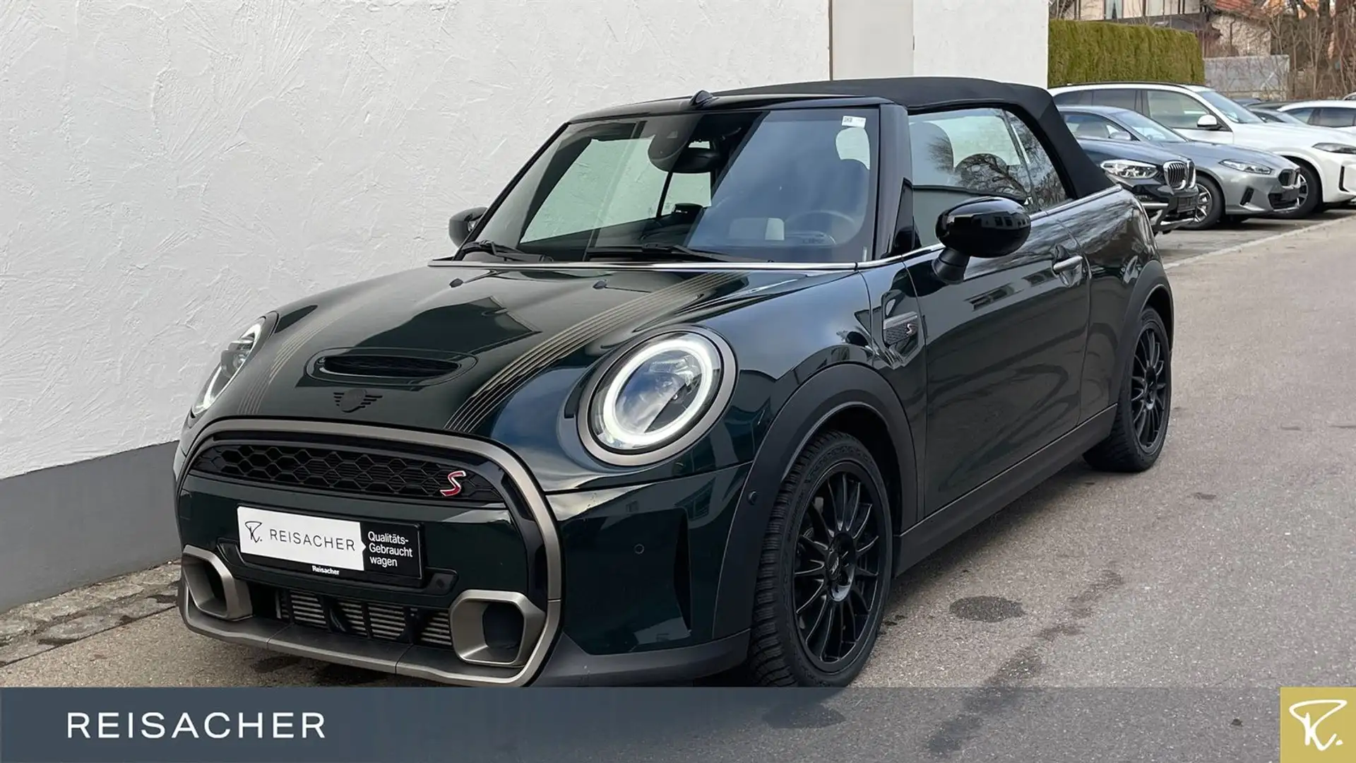 MINI Cooper S Cabrio Cooper S A Cabrio Resolute Edition HUD RFK Leder Grün - 1