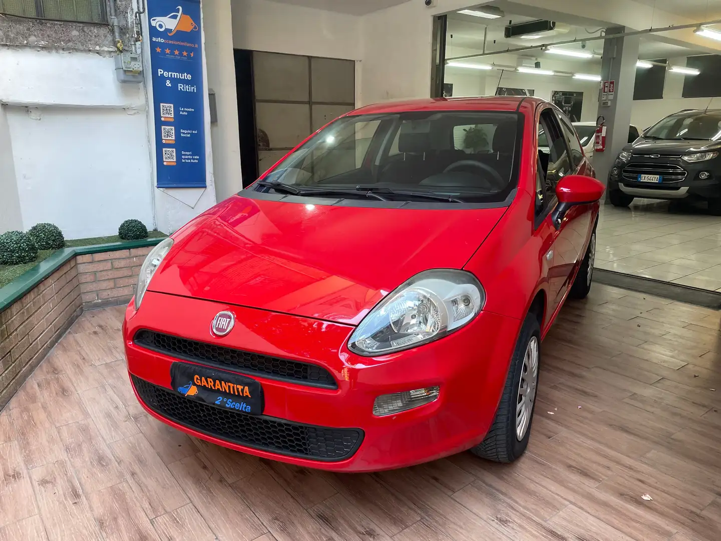 Fiat Punto NEOPATENTATI - BENZINA/METANO Piros - 1