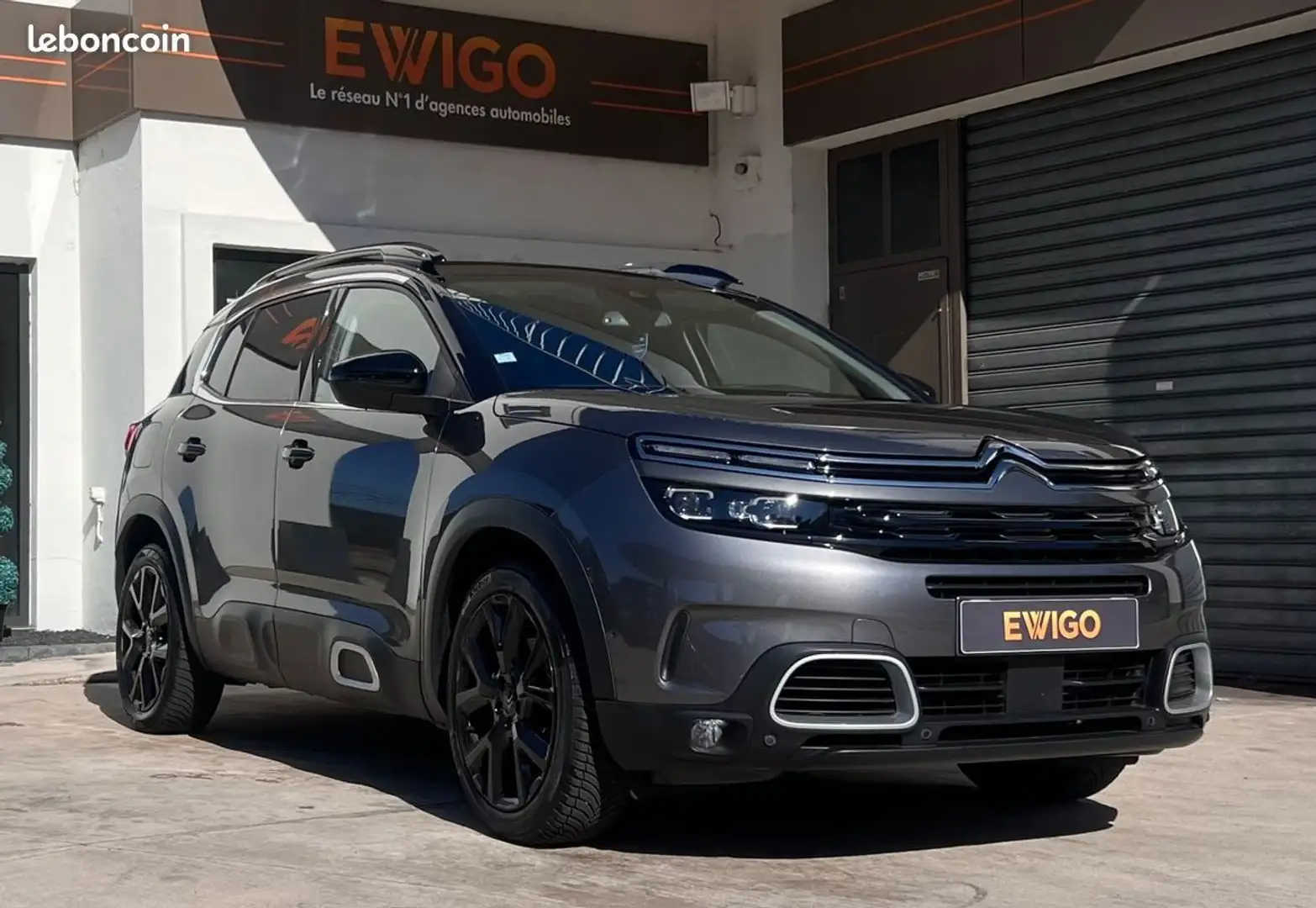 Citroen C5 Aircross 2.0 bluehdi 180 shine eat bva %2B start-stop hayon camera ar Gris - 1