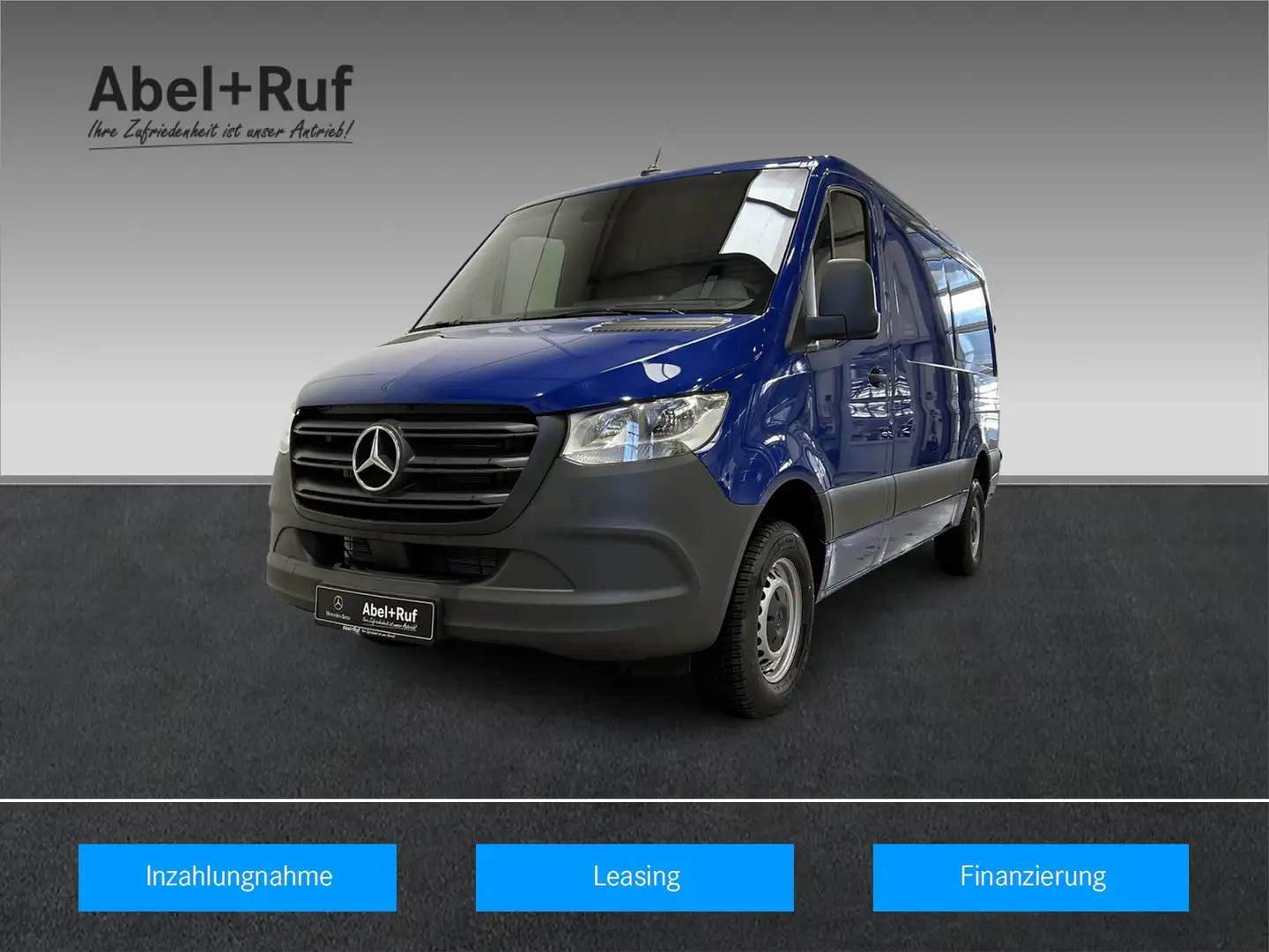 Mercedes-Benz Sprinter 317 Kasten L2H1 DISTR+MBUX+Kam+AHK3,5t Blau - 1