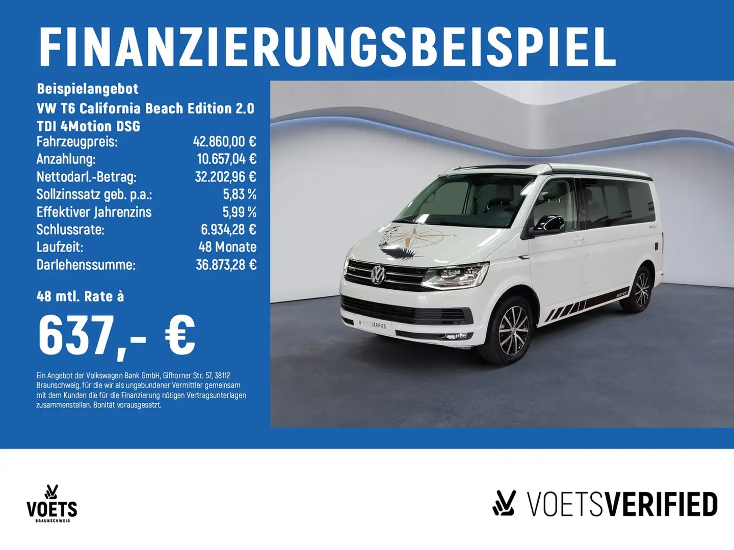 Volkswagen T6 California Beach Edition 2.0 TDI 4Motion DSG STANDHZG+NAVI... Alb - 2