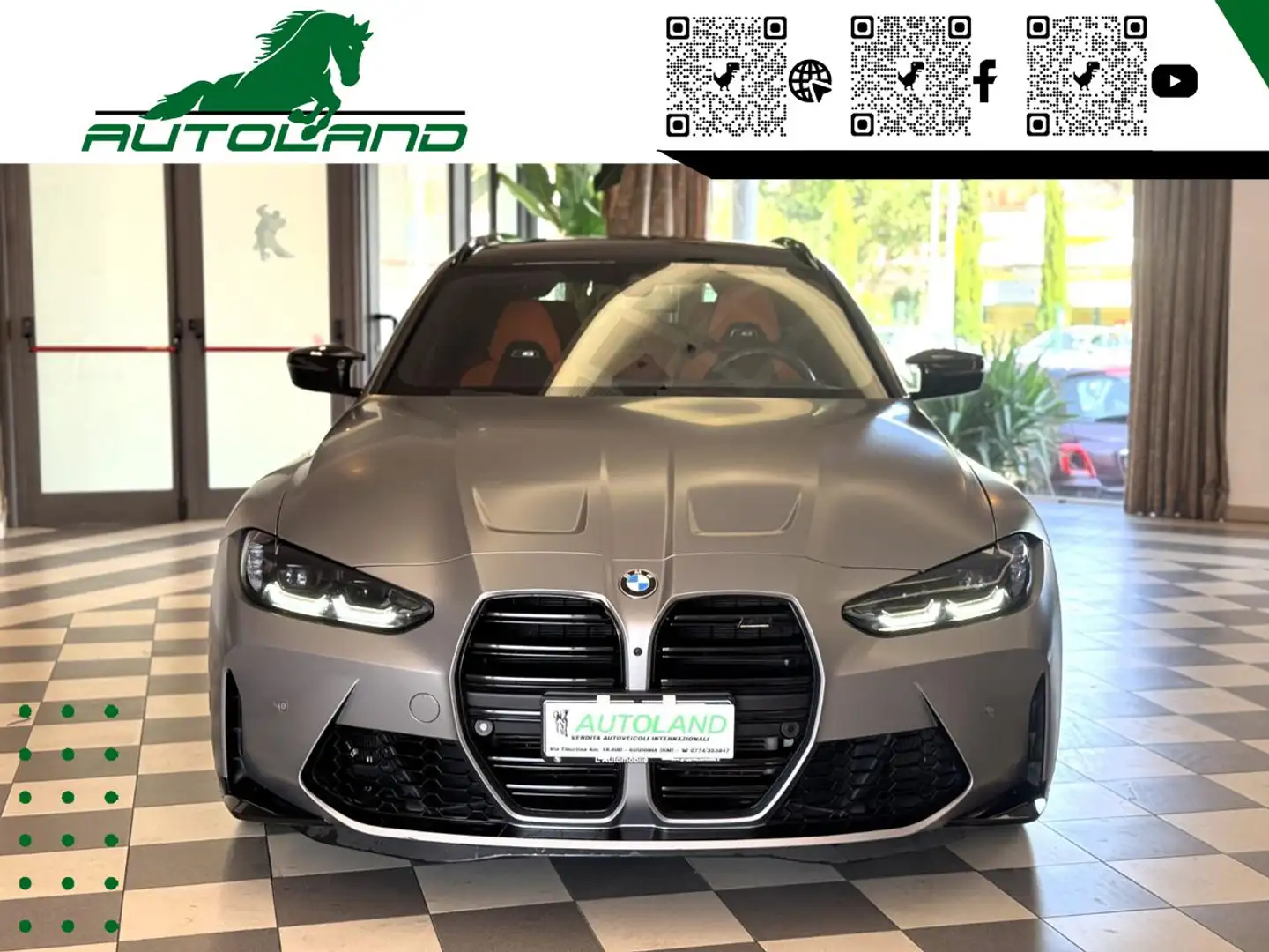 BMW M3 Touring Competition M xDrive 510CV Iva Esposta Grigio - 2