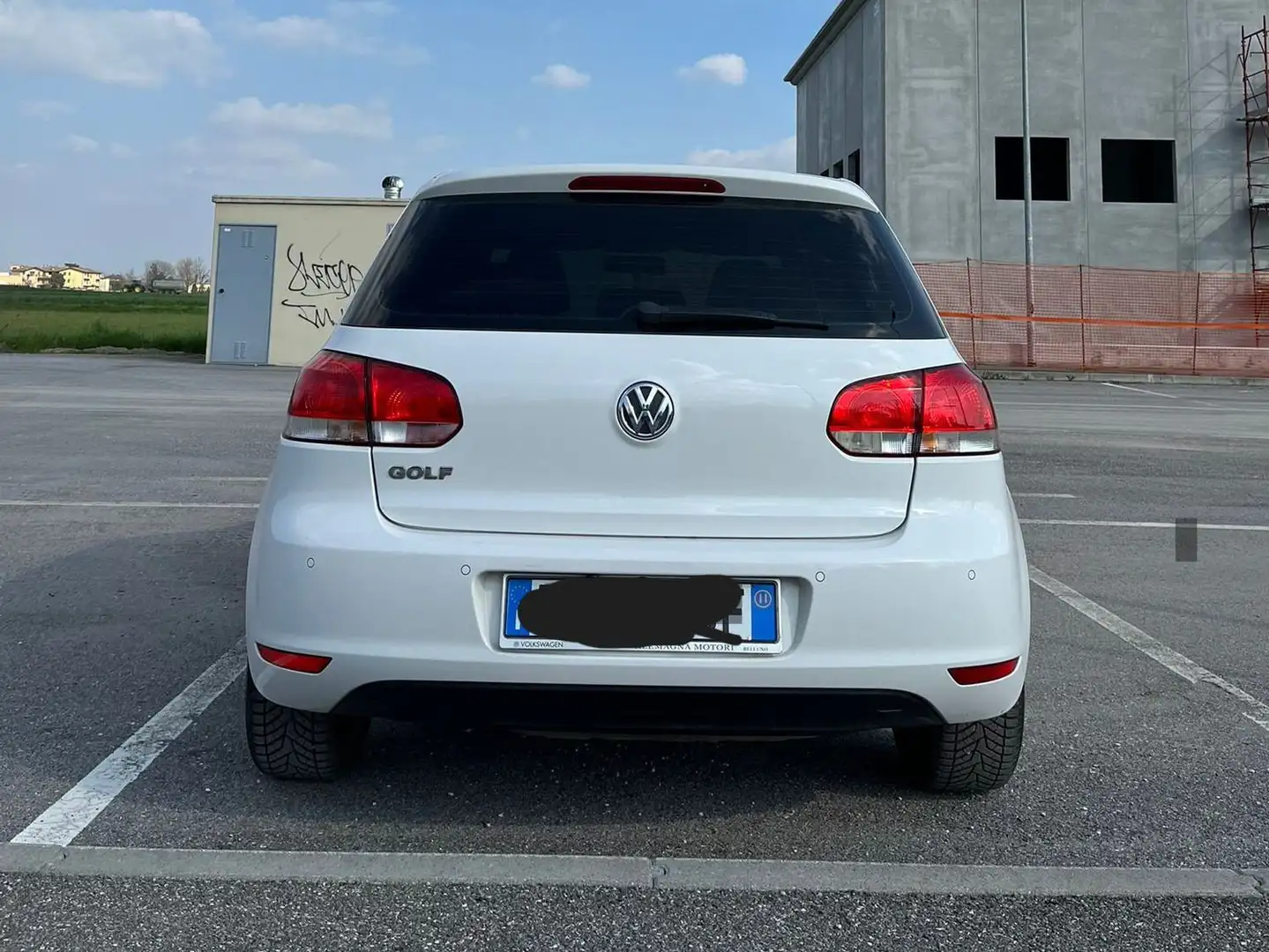 Volkswagen Golf Golf VI 2008 5p 1.4 United 80cv Bianco - 1