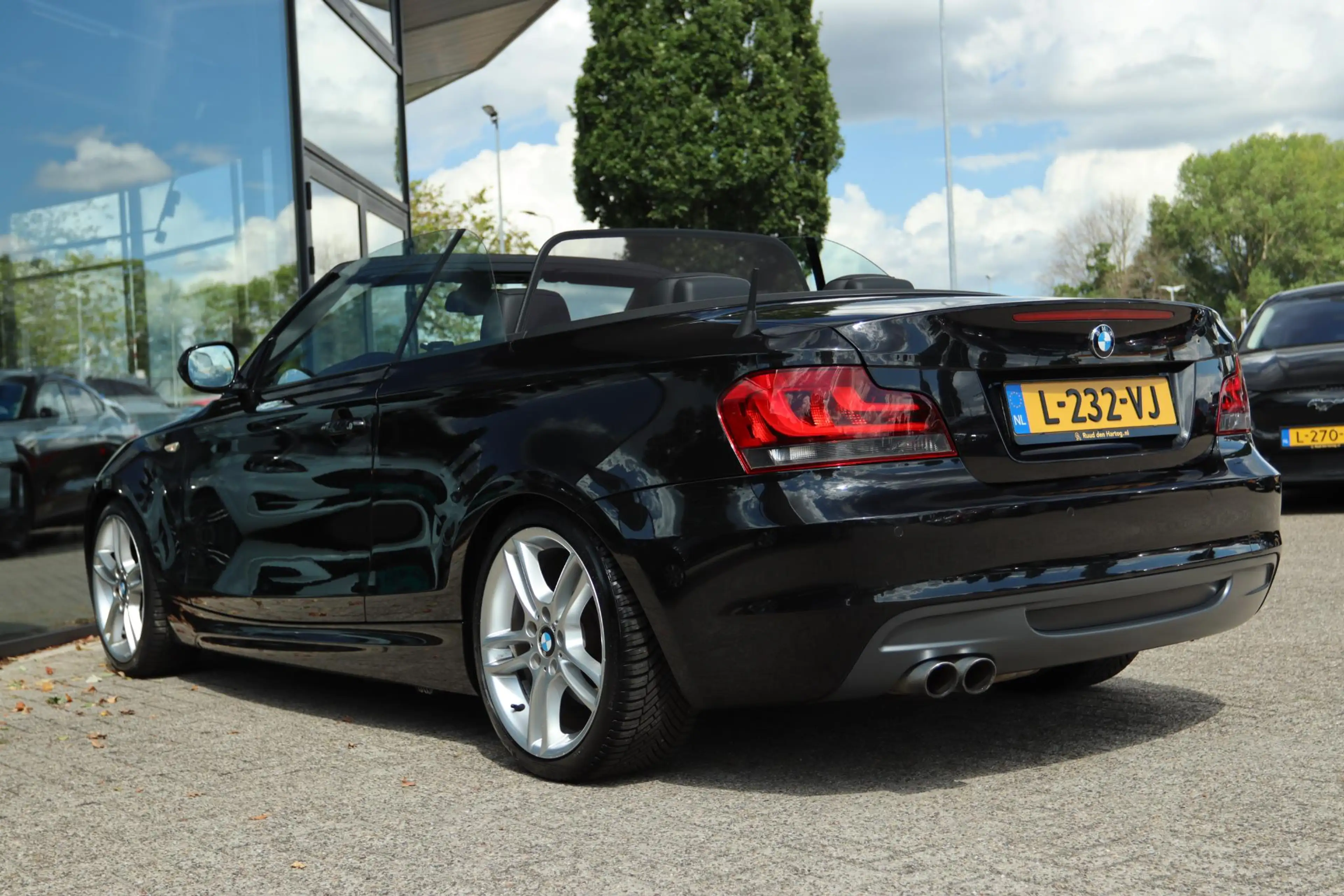 BMW 125 1-SERIE CABRIO 125I HIGH EXECUTIVE M-SPORT | XENON — photo 9