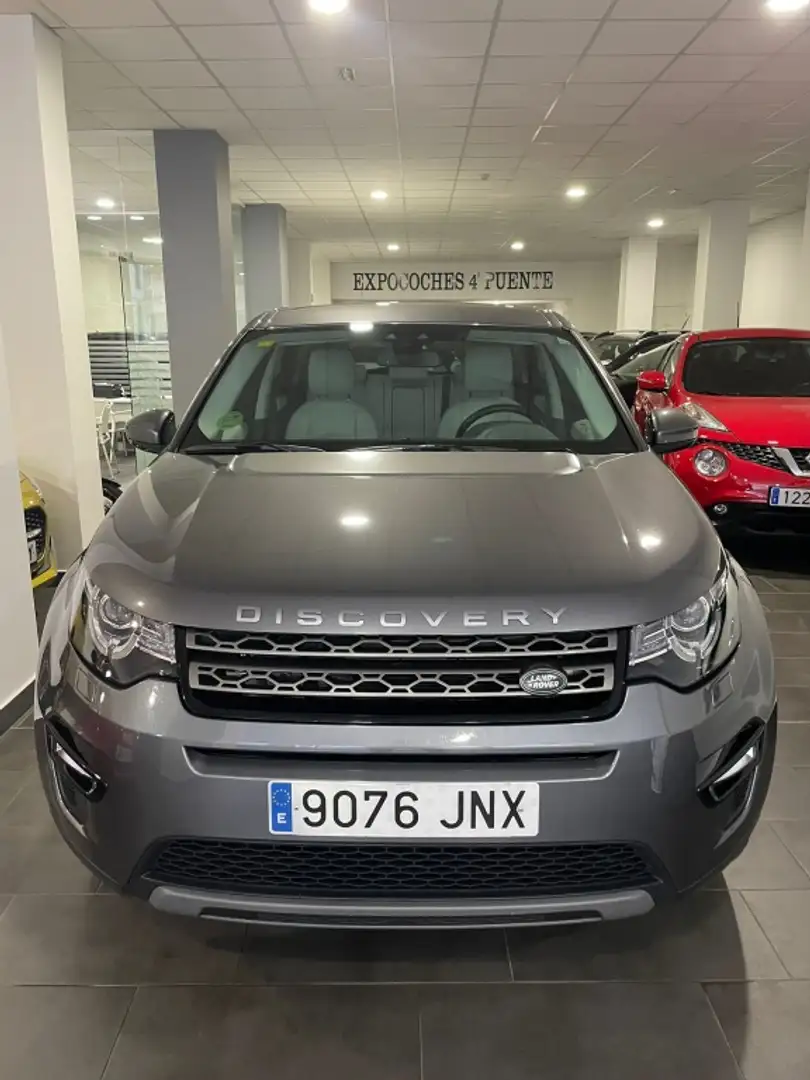 Land Rover Discovery Sport 2.0TD4 SE 7pl. 4x4 Aut. 180 Gris - 2