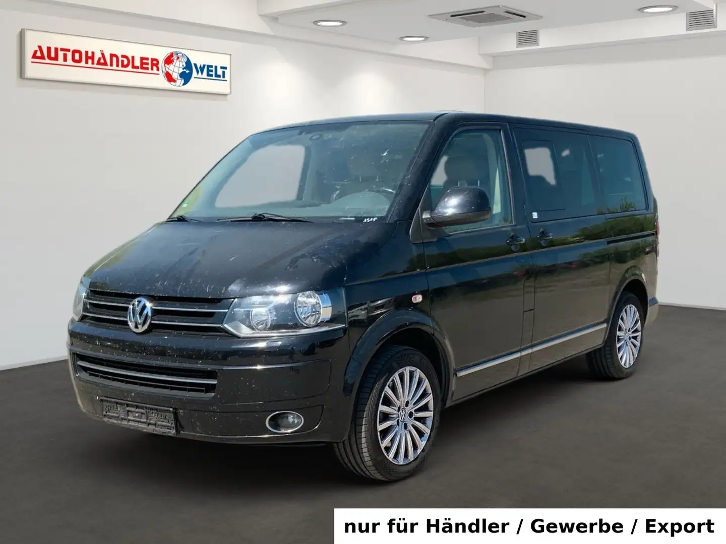 Volkswagen T5 Multivan 2.0 TDI DSG Leder Dual-AAC Navi SHZ Siyah - 1