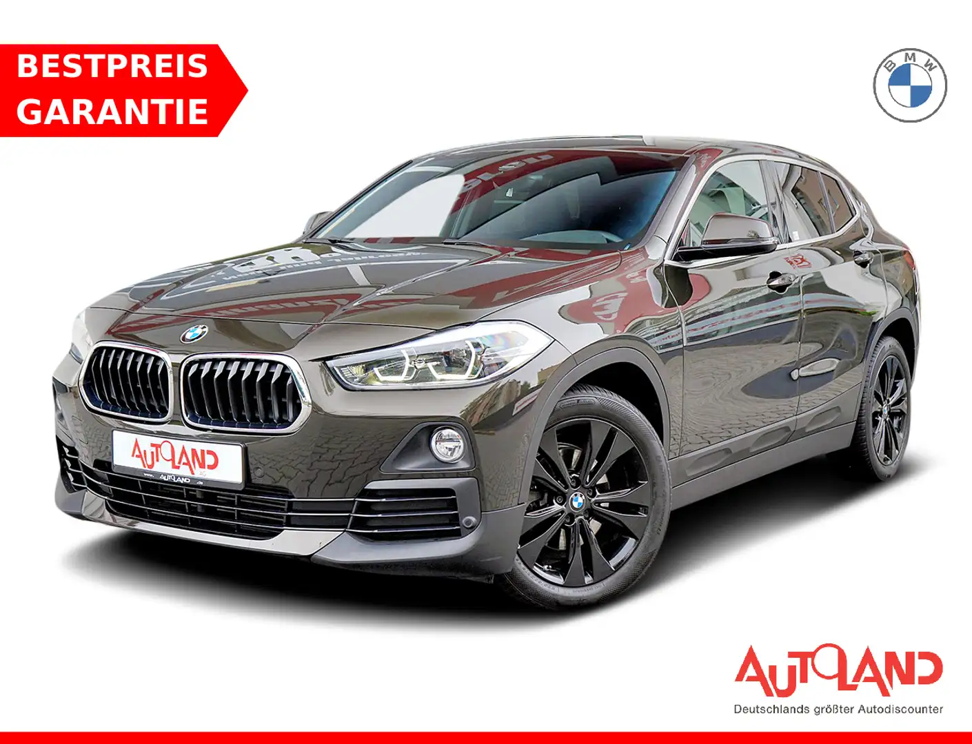 BMW X2 sDrive 18 d Advantage Plus LED Navi Tempomat Marrón - 1