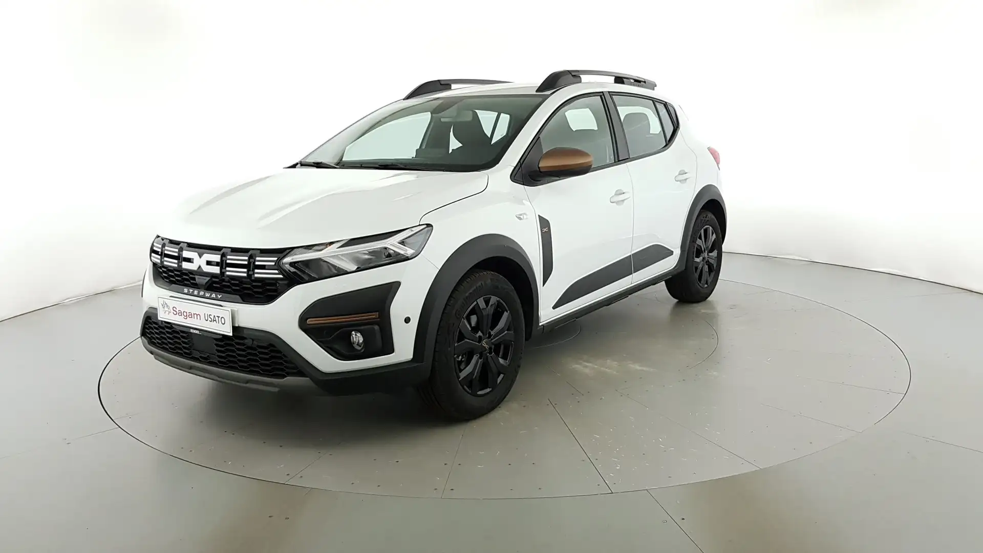 Dacia Sandero Stepway 1.0 tce Extreme Up Eco-g 100cv Bianco - 1