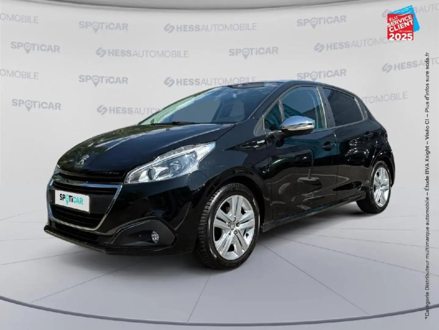 Peugeot 208 1.2 PureTech 82ch Style 5p Noir - 1