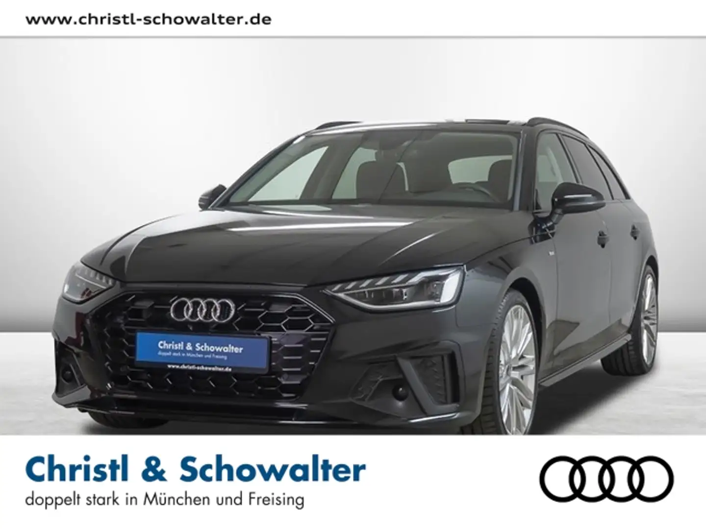 Audi A4 Avant 40 TDI S-Tronic S line LED NAVI Schwarz - 1