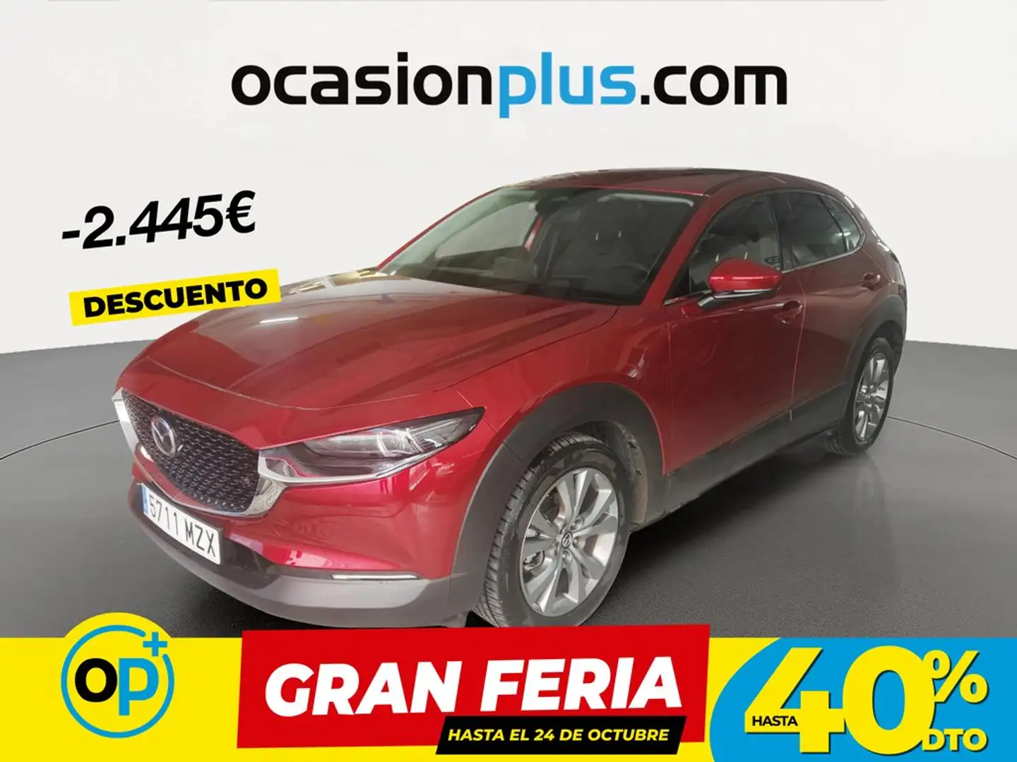 Mazda CX-30 2.5 e-Skyactiv-G Exclusive Line FWD 103kW Rojo - 1