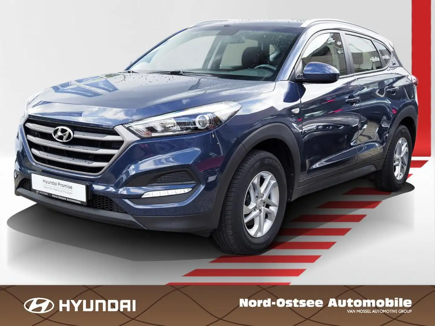 Hyundai TUCSON 1.6 CLASSIC BLUE 2WD KAMERA KLIMA SITZHZG Bleu - 1