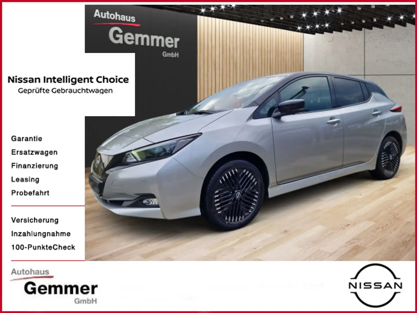 Nissan Leaf LEAF (ZE1) MY22 59kWh e+ N-CONNECTA Zwart - 1
