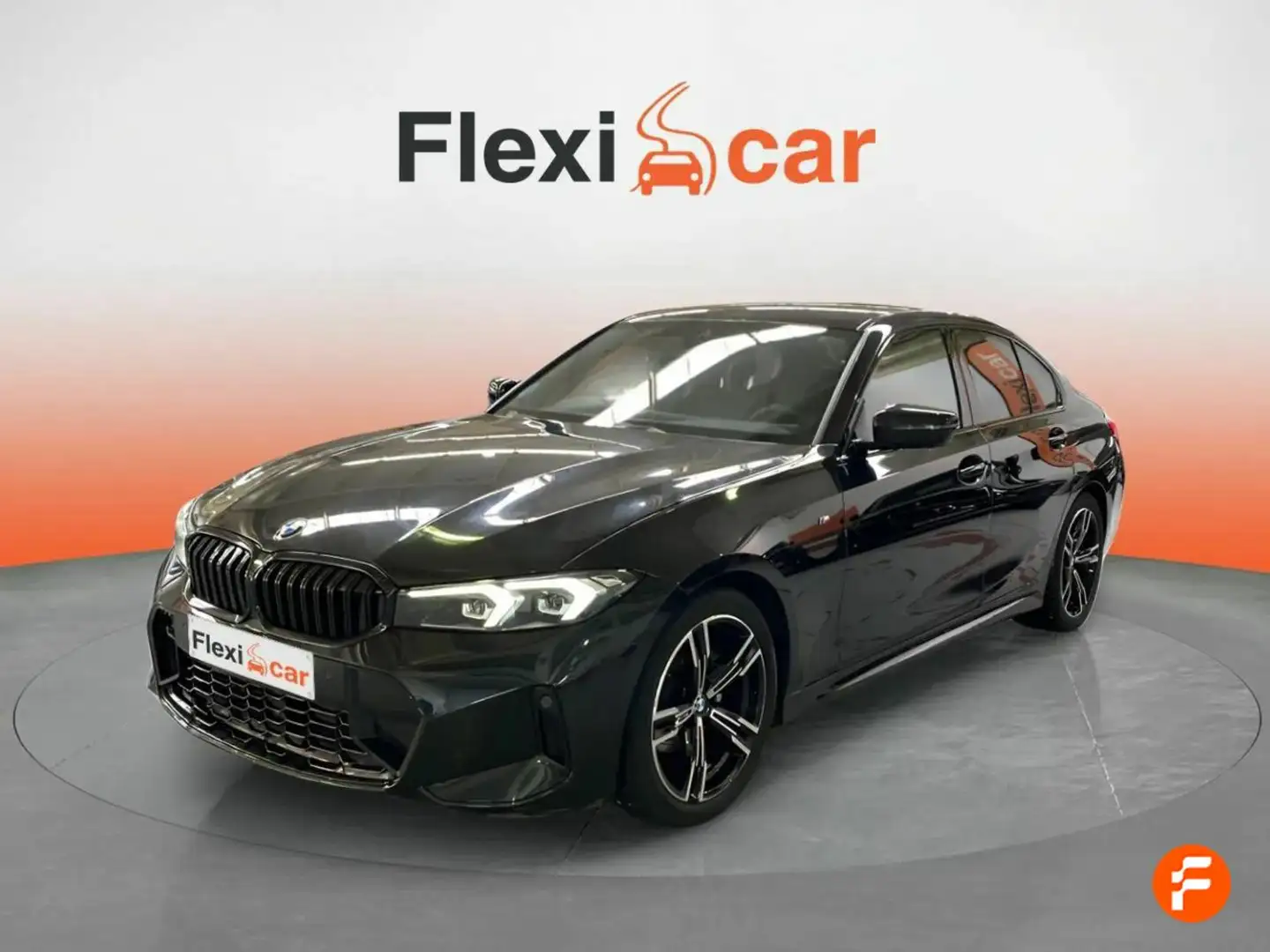 BMW 318 318d Auto. Negro - 2