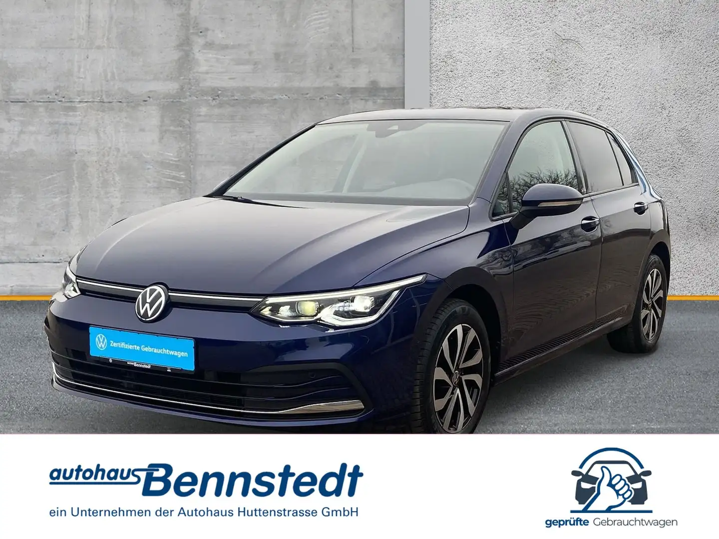 Volkswagen Golf VIII 1.5 TSI Active MATRIX KAMERA STANDHZG Bleu - 1
