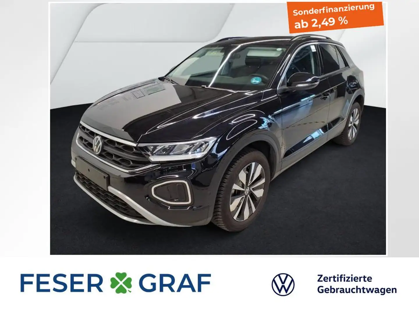 Volkswagen T-Roc GOAL 1.0 TSI 6-Gang KAMERA NAVI PDC LED Zwart - 1
