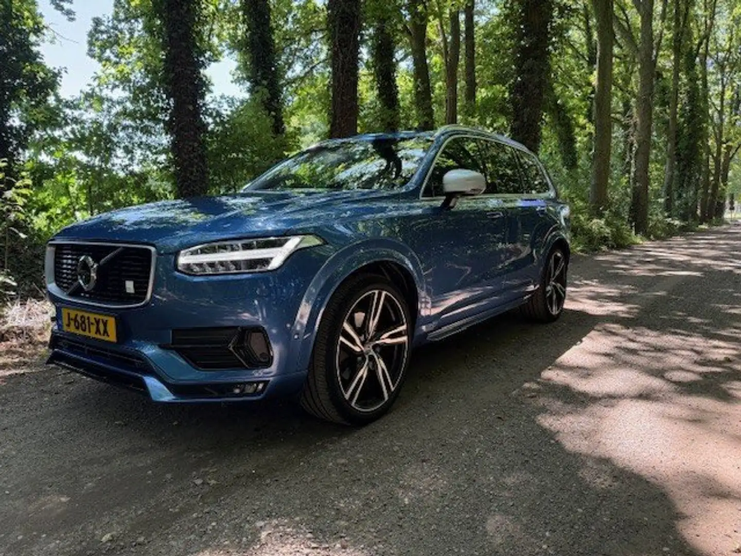 Volvo XC90 XC90 2.0 T6 AWD R-design POLESTAR Blauw - 1