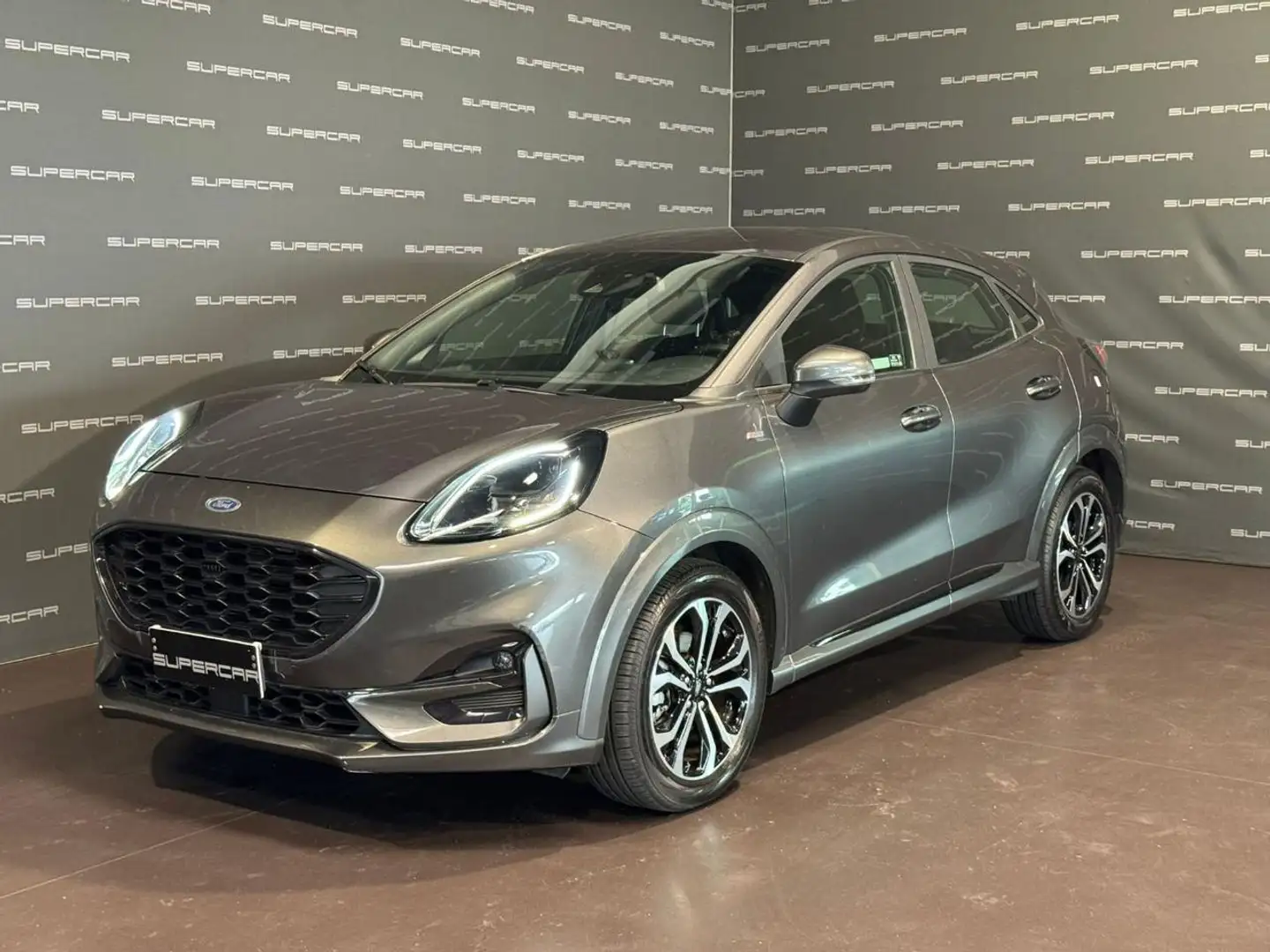 Ford Puma 1.0 EcoBoost Hybrid 125 CV S&S ST-Line Grijs - 1