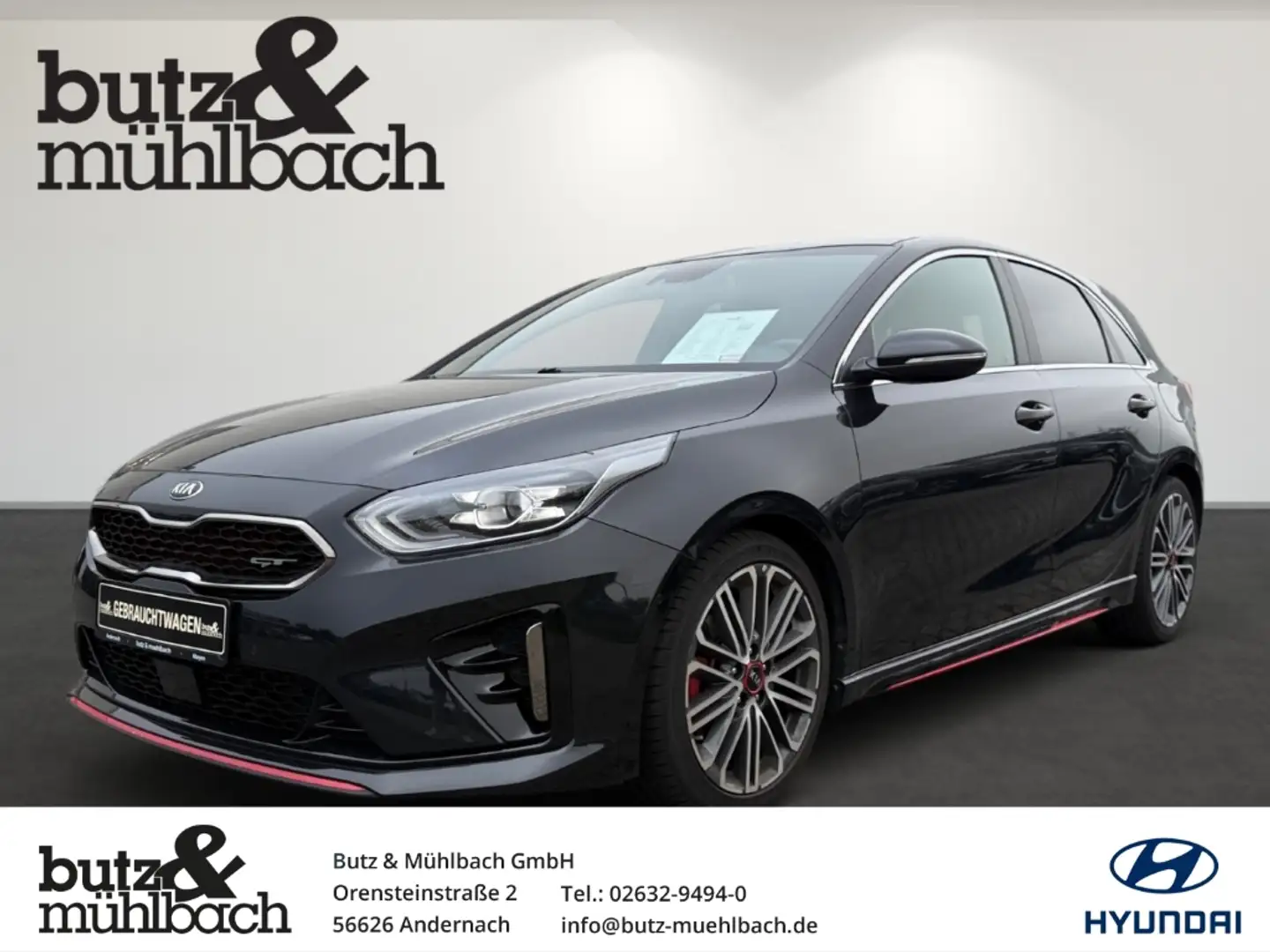 Kia Ceed / cee'd GT 1.6T-GDI EU6d-T Nero - 1