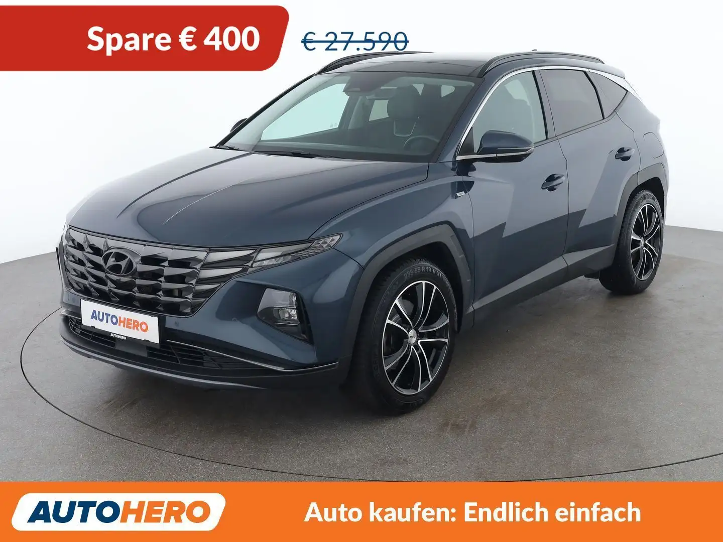 Hyundai TUCSON 1.6 CRDi Mild-Hybrid Prestige 4WD Blau - 1
