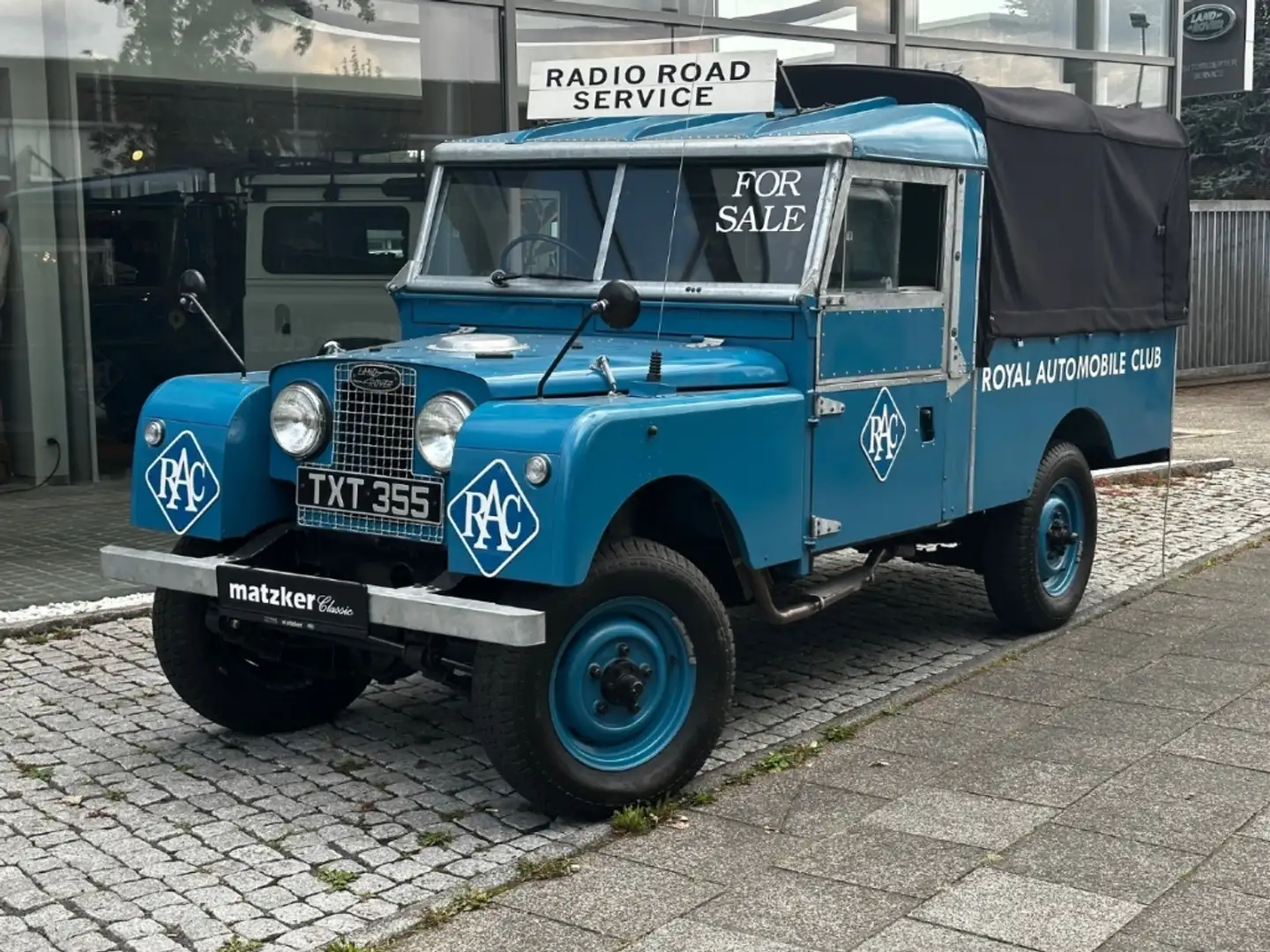 Land Rover Series 109 2.0i Road Service RHD Pick Blau - 2