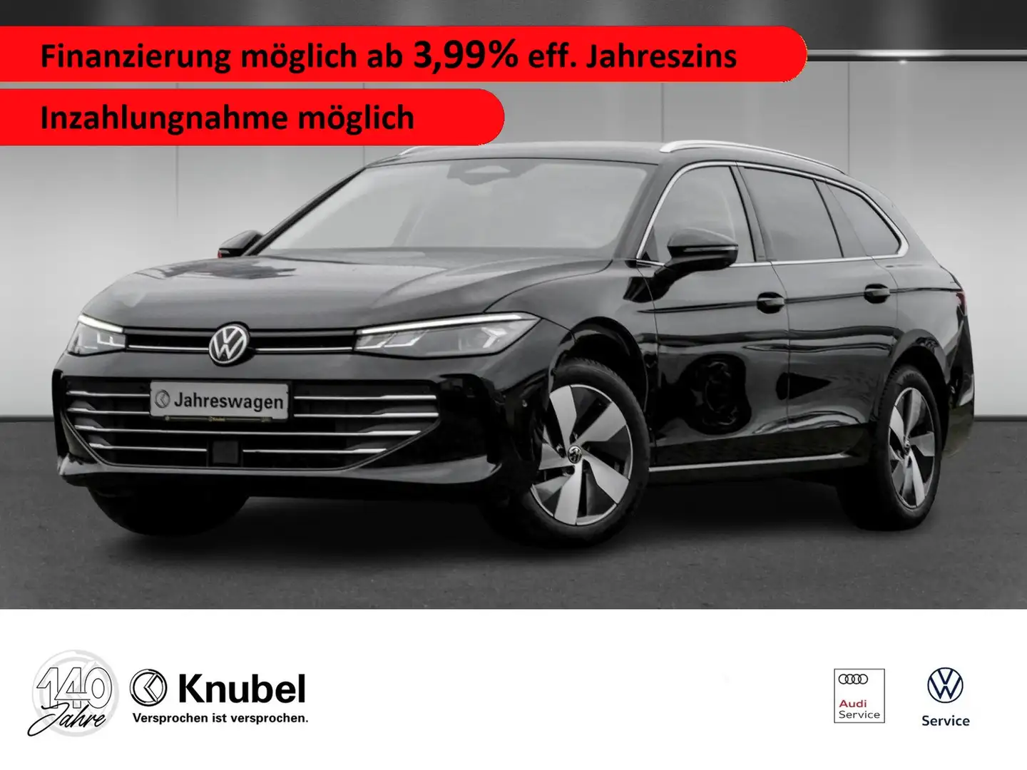 Volkswagen Passat Variant Business 2.0 TDI DSG AHK*Nav*ACC*Kamera Schwarz - 1