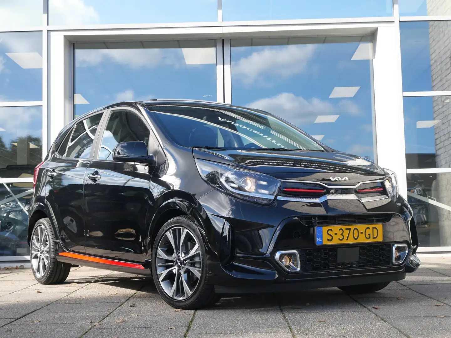 Kia Picanto 1.0 T-GDi GT-Line 5p | Cruise | Clima | Camera | C Zwart - 2