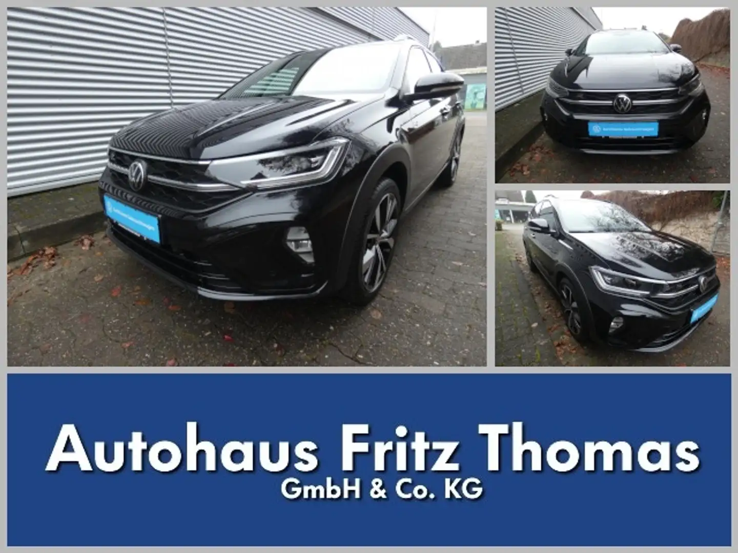 Volkswagen Taigo 1.5 TSI DSG R-Line LED-Matrix Navi AHK RKamera Schwarz - 1