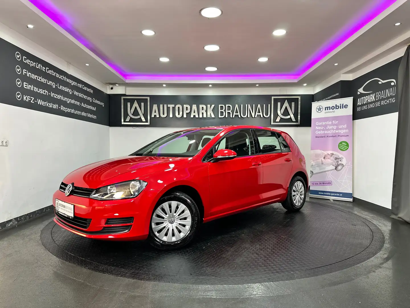 Volkswagen Golf Trendline 1,6 BMT TDI *AHK*KLIMA* Rosso - 1