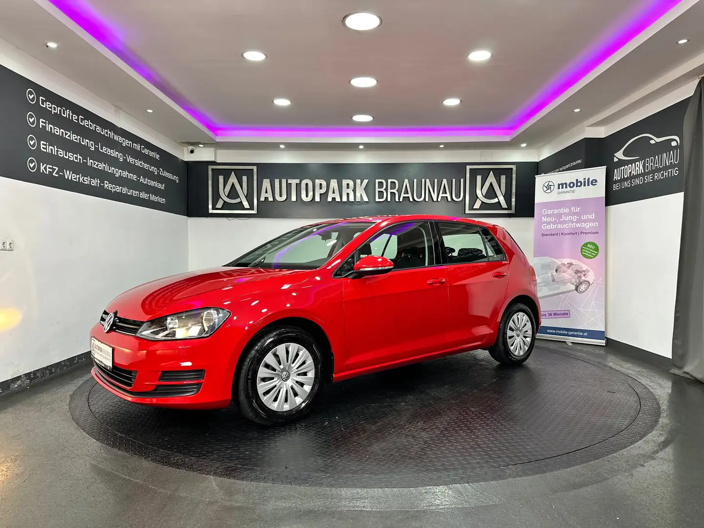 Volkswagen Golf Trendline 1,6 BMT TDI *AHK*KLIMA* Rosso - 2