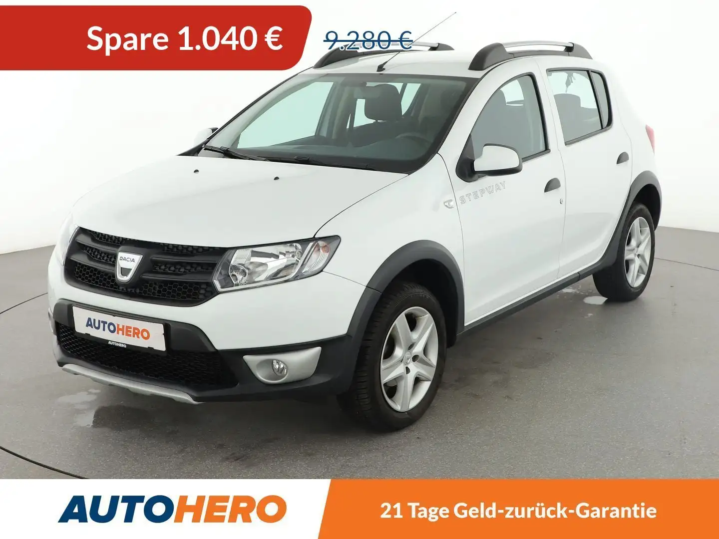 Dacia Sandero 0.9 TCe Stepway Ambiance*KLIMA*CD* Weiß - 1
