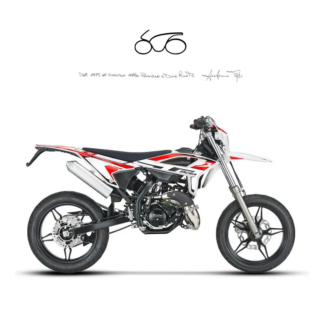 Beta RR 50 MOTARD 2T Bianco - 1