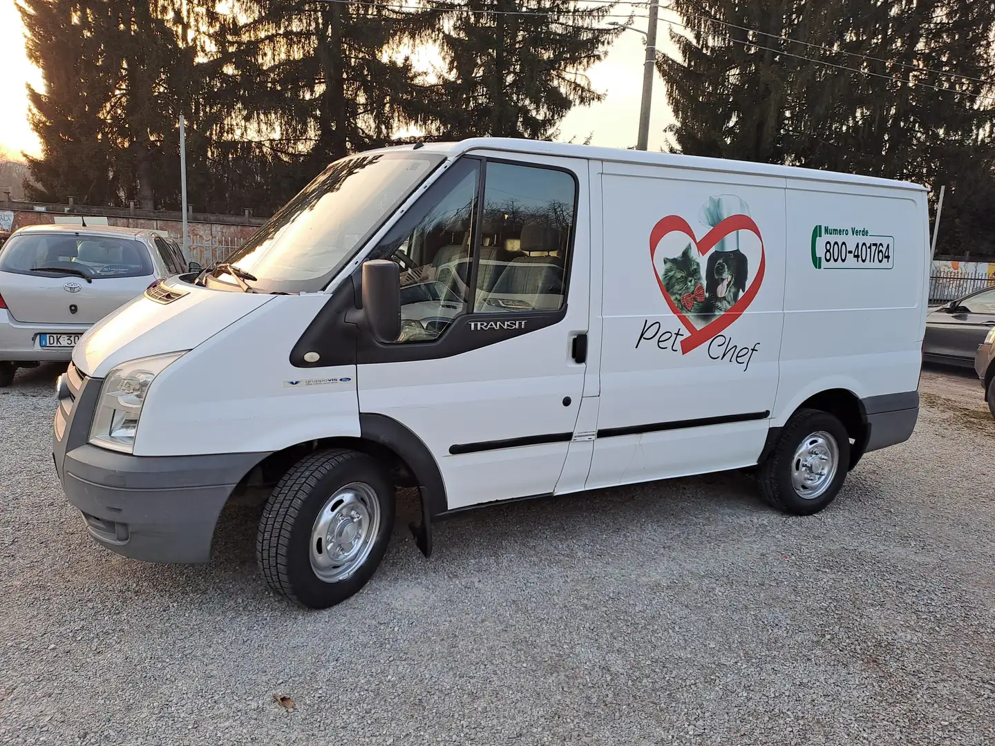 Ford transit 2.4 tdci furgone tetto passo passo corto - 1